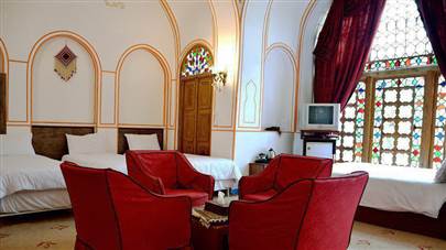 اتاق چهار تخته هتل سنتی اصفهان اتاق چهار تخته هتل سنتی اصفهان